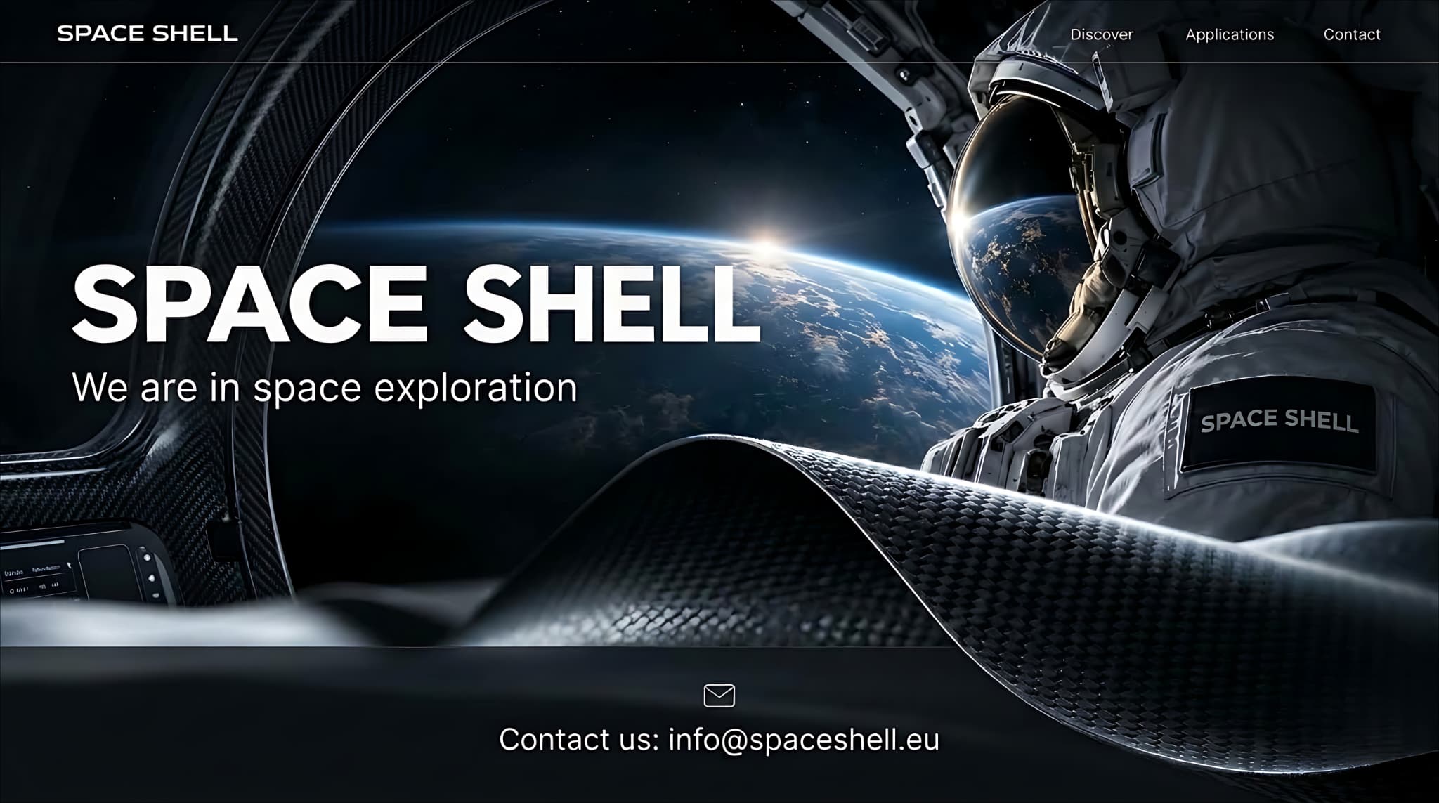 Space Shell - We are in space exploration - Contact us: info@spaceshell.eu